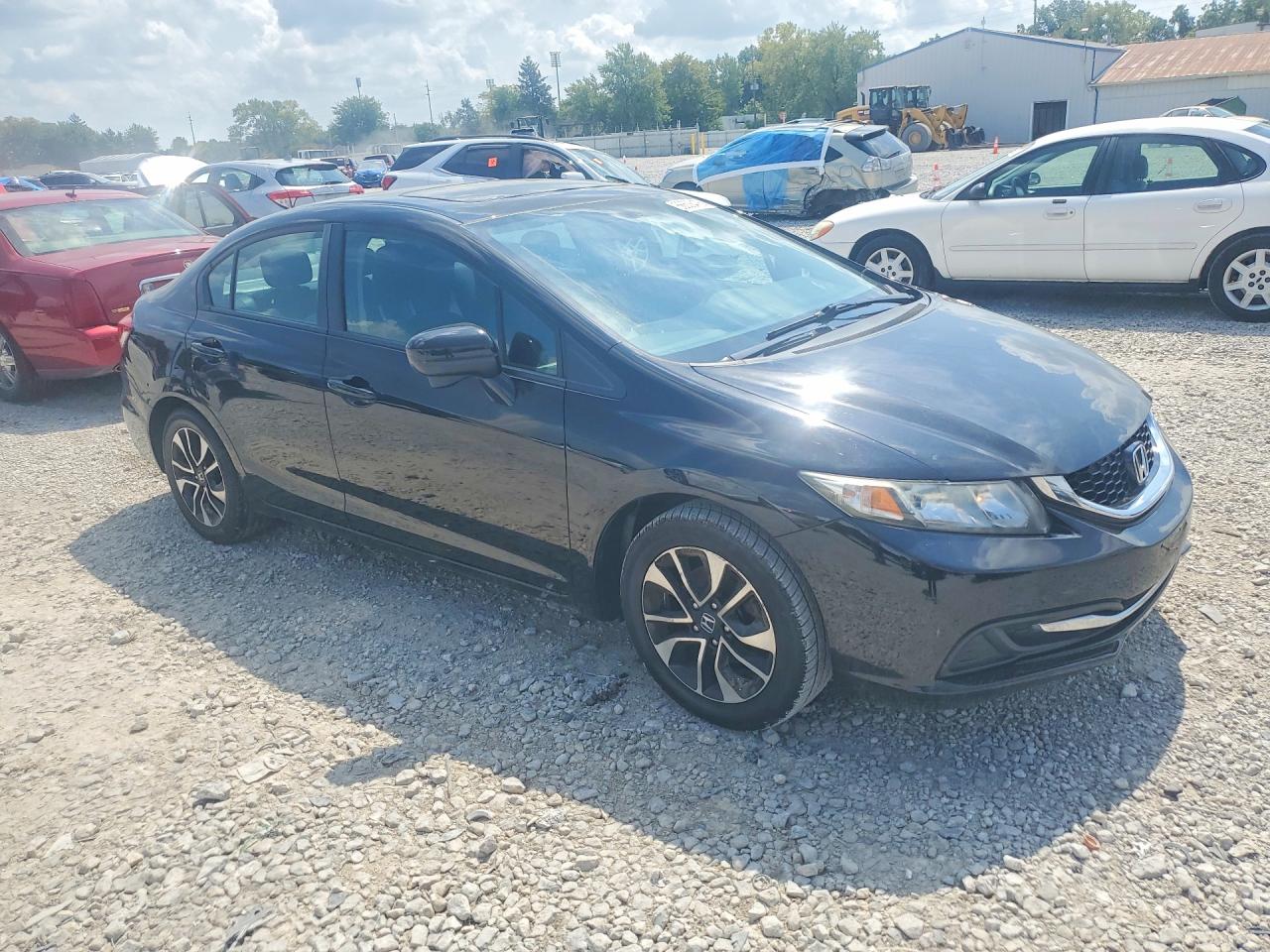 2015 Honda Civic Ex Black vin: 19XFB2F89FE103740