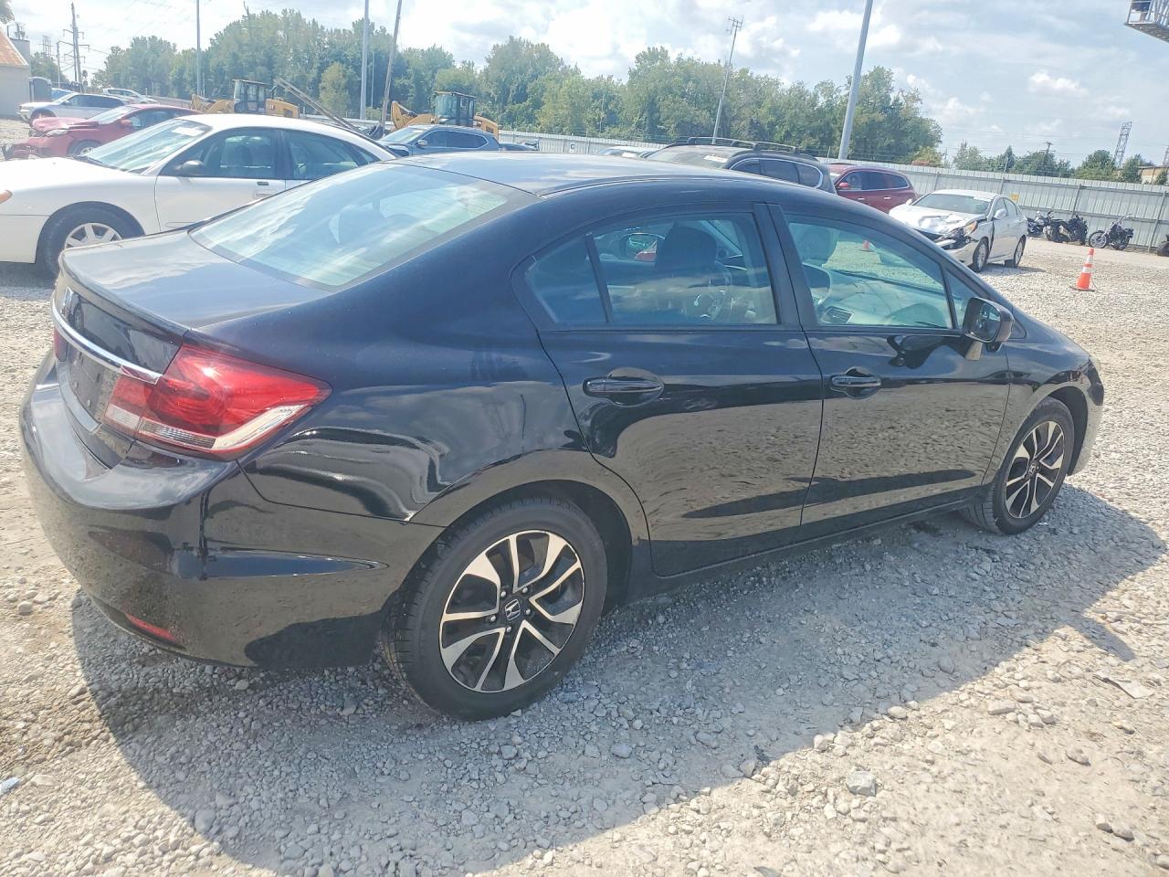 2015 Honda Civic Ex Black vin: 19XFB2F89FE103740
