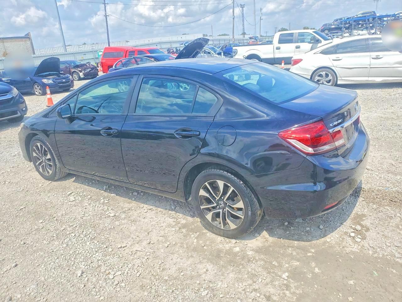 2015 Honda Civic Ex Black vin: 19XFB2F89FE103740