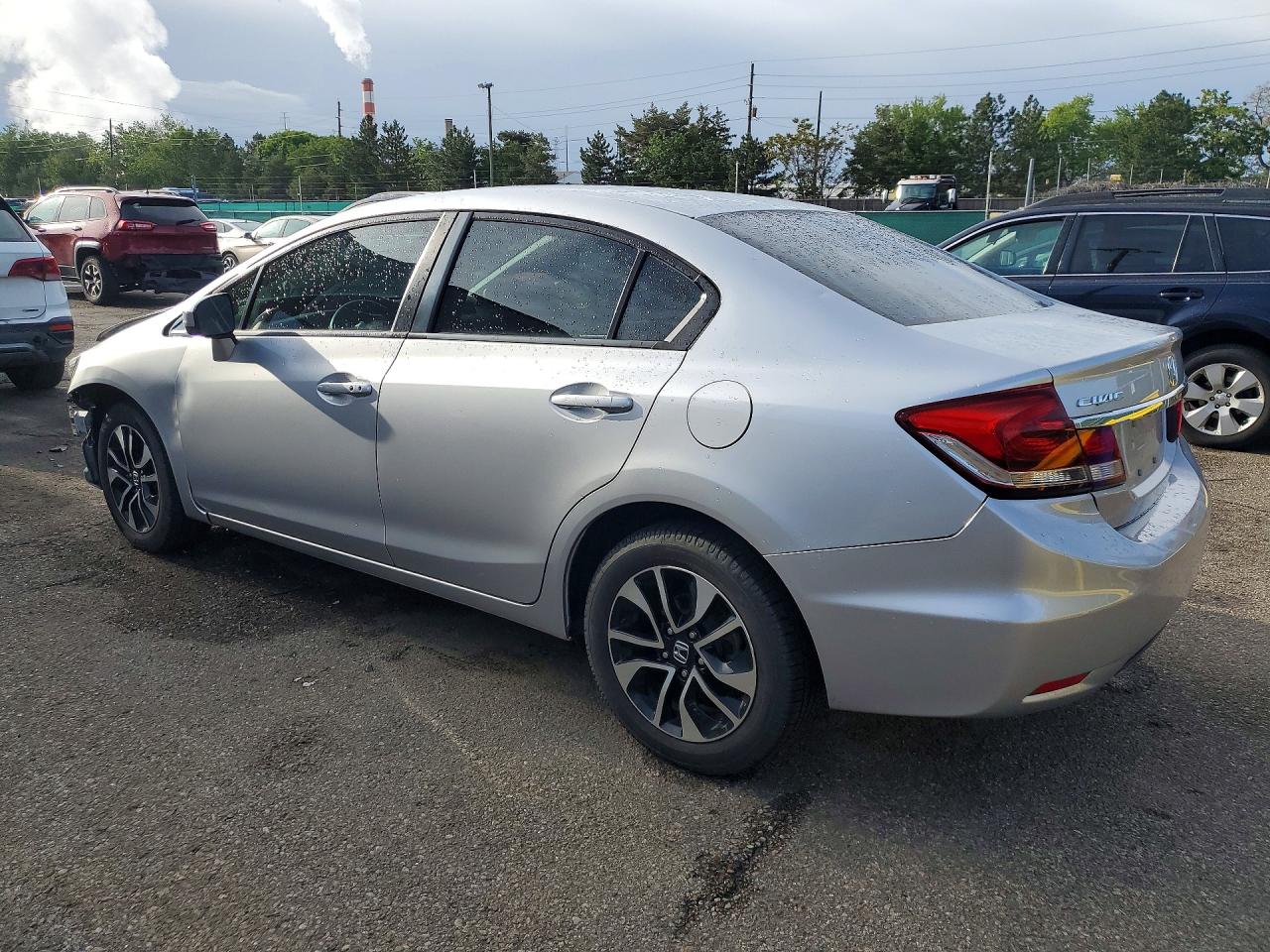 2015 Honda Civic Ex Silver vin: 19XFB2F89FE108825