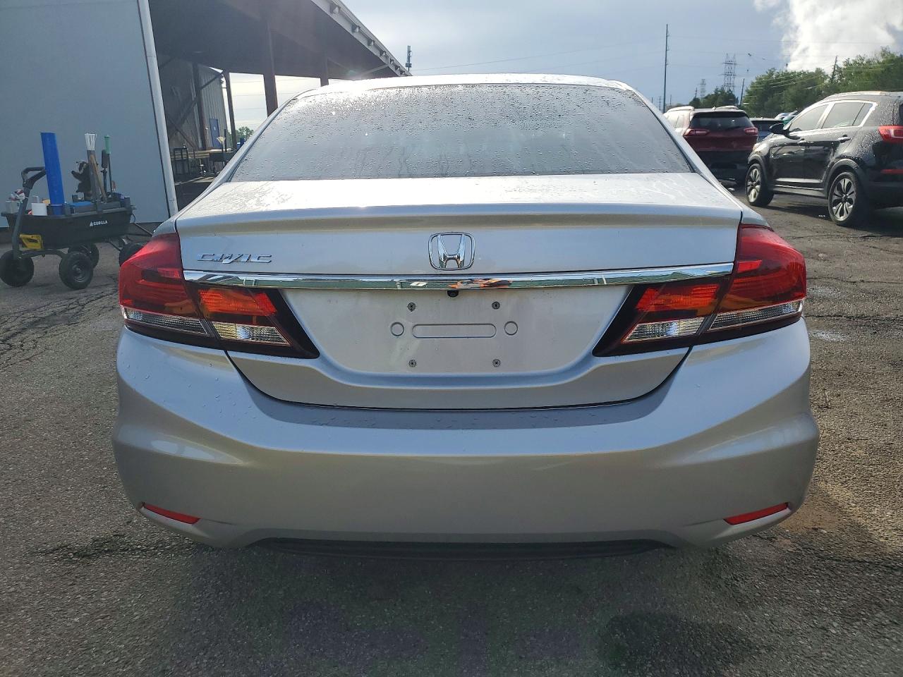 2015 Honda Civic Ex Silver vin: 19XFB2F89FE108825