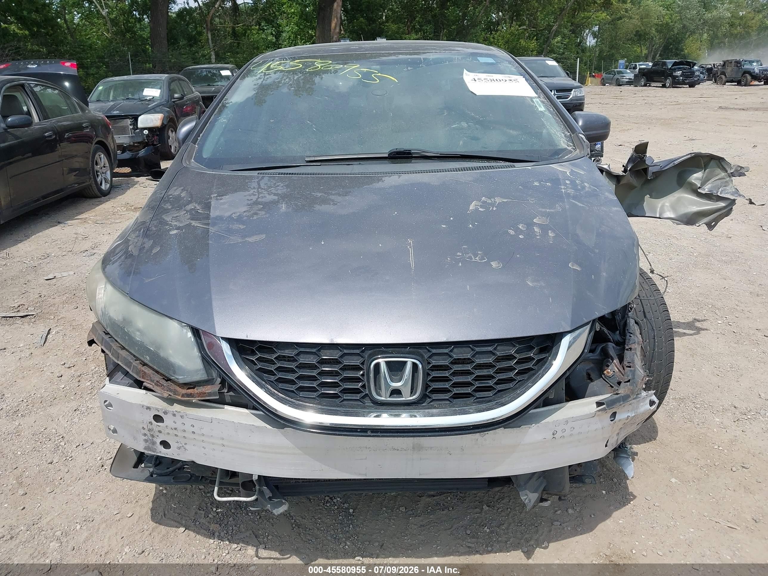 2015 Honda Civic Ex Gray vin: 19XFB2F89FE110560