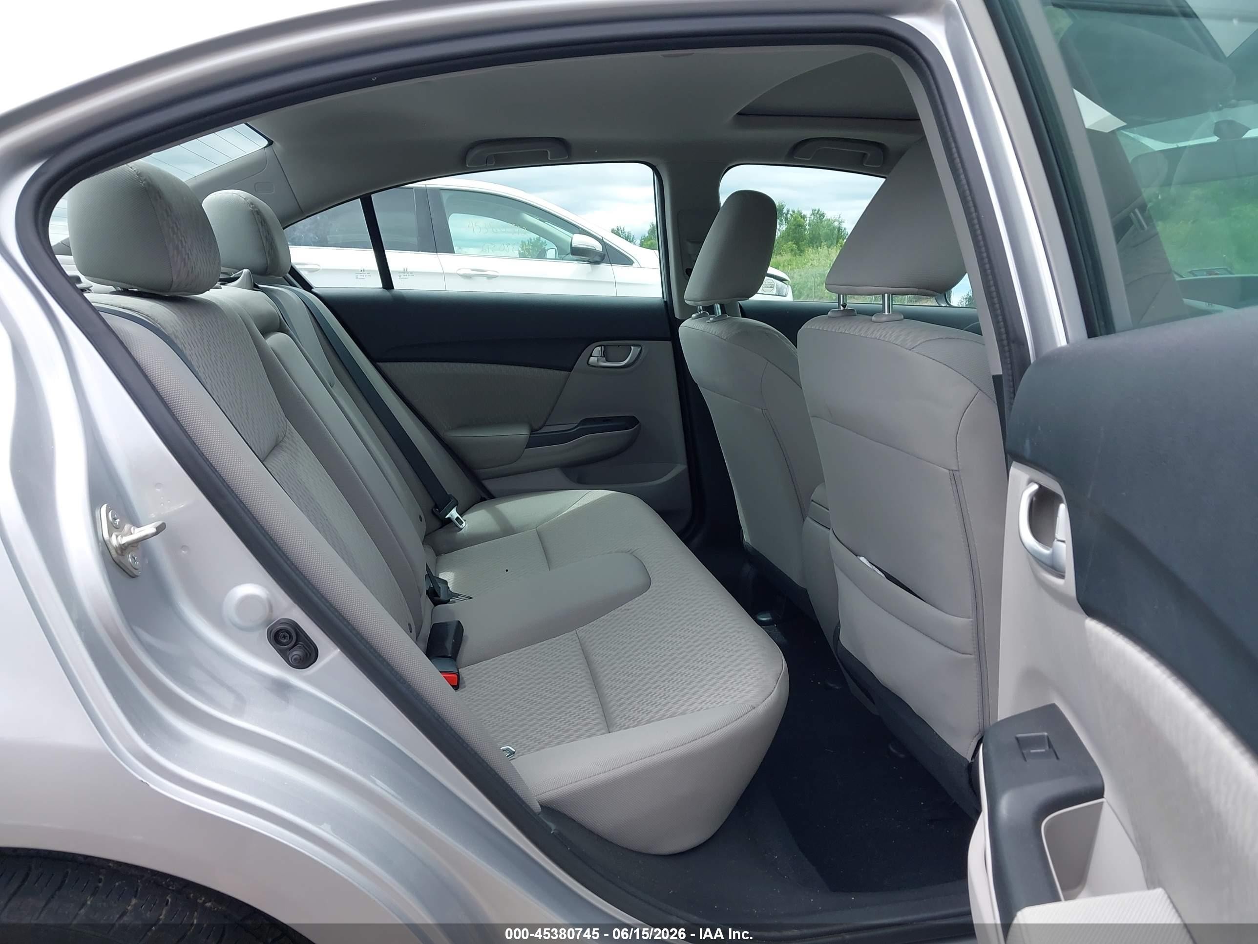 2015 Honda Civic Ex Silver vin: 19XFB2F89FE200629