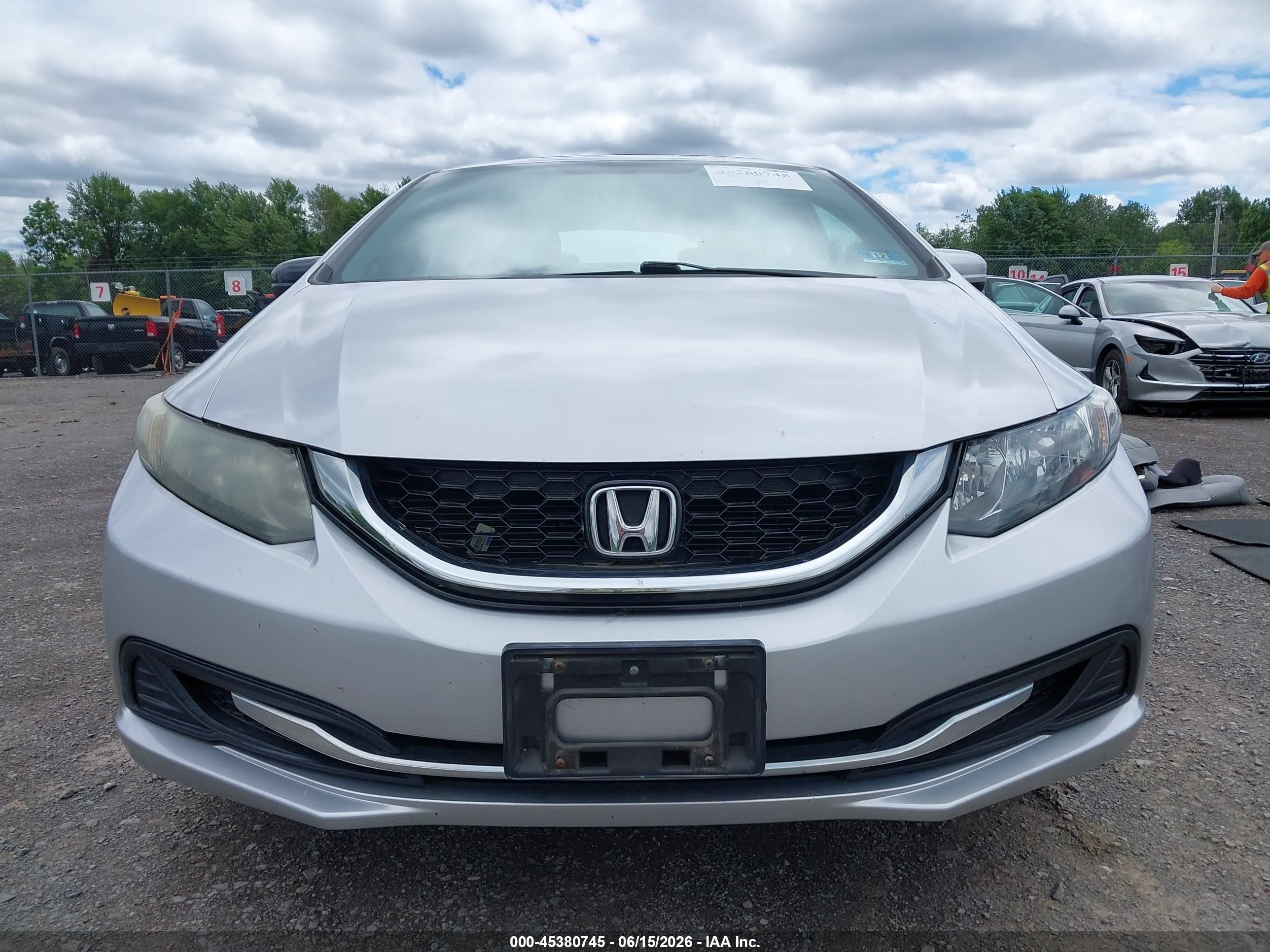 2015 Honda Civic Ex Silver vin: 19XFB2F89FE200629