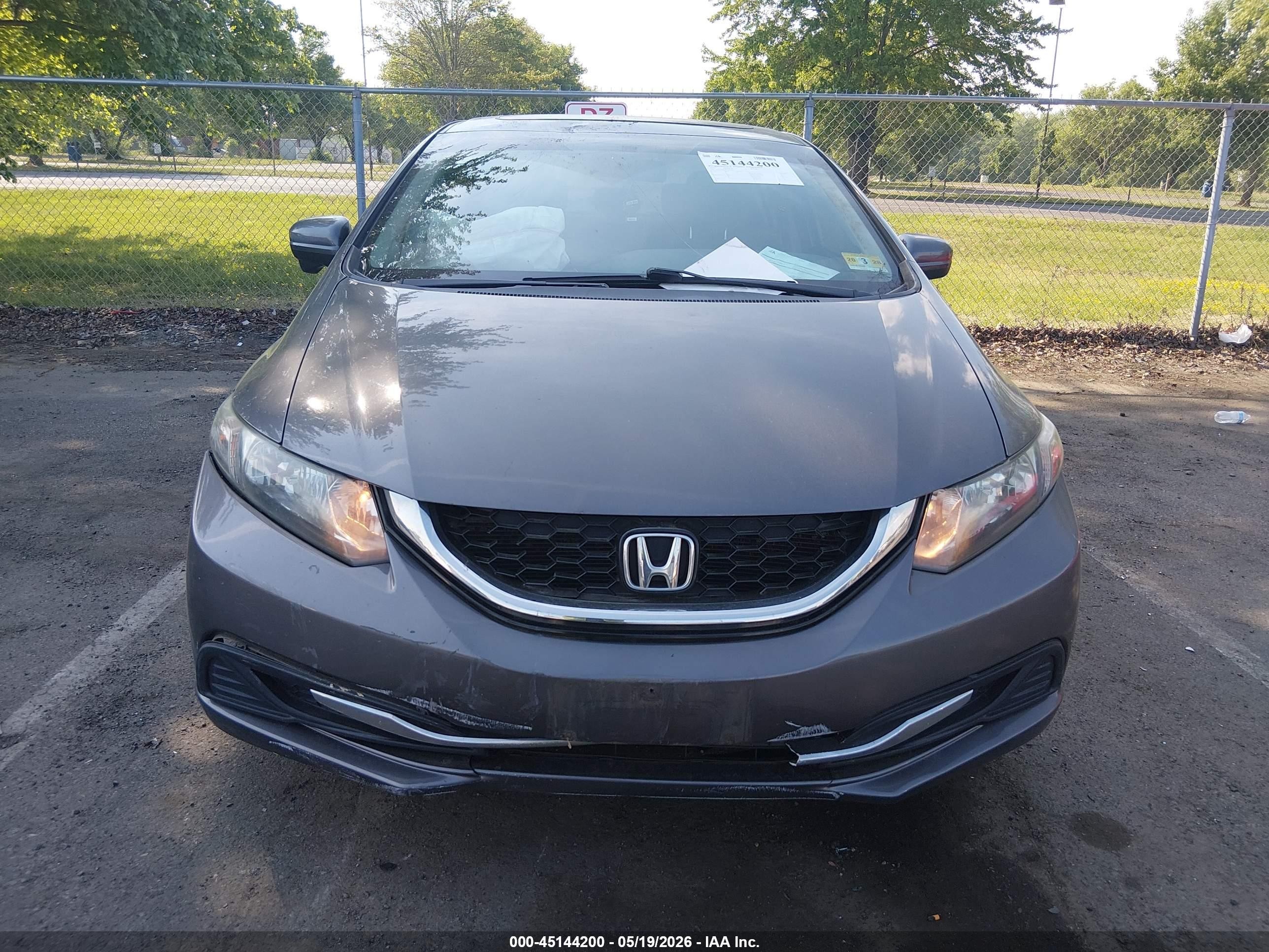 2015 Honda Civic Ex Gray vin: 19XFB2F89FE203241