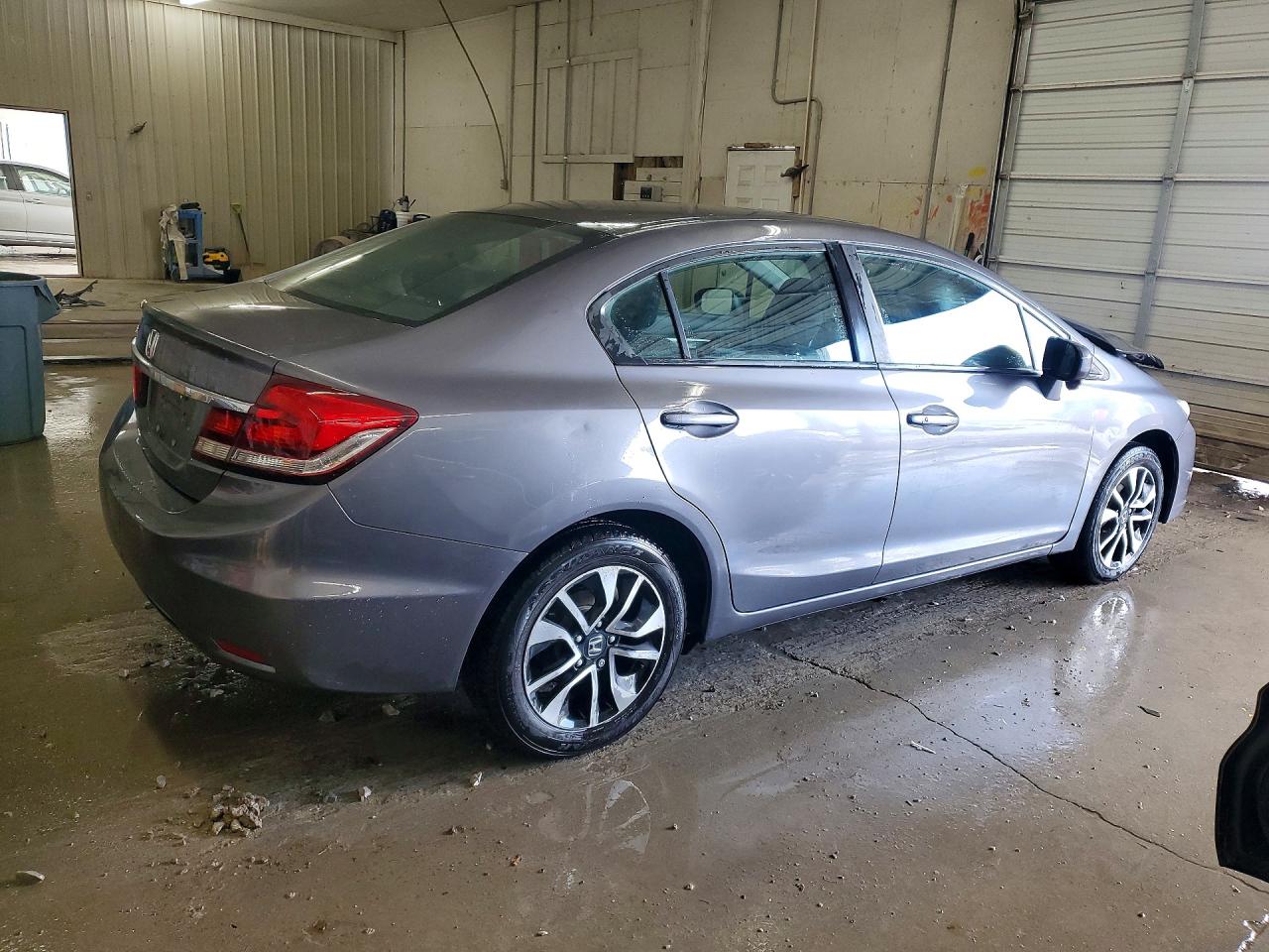 2015 Honda Civic Ex Gray vin: 19XFB2F89FE203255