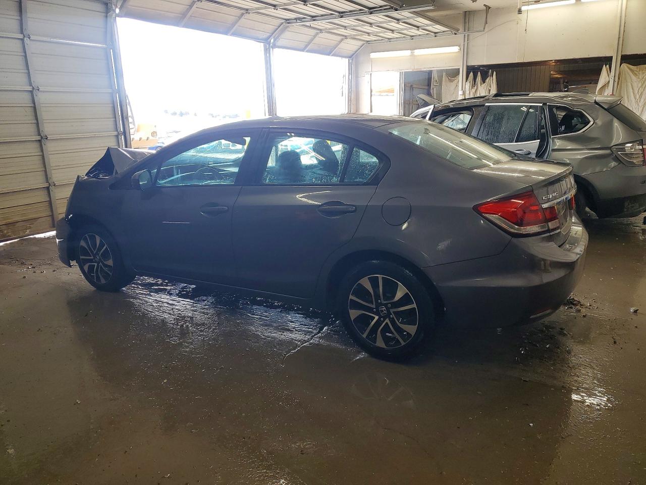 2015 Honda Civic Ex Gray vin: 19XFB2F89FE203255