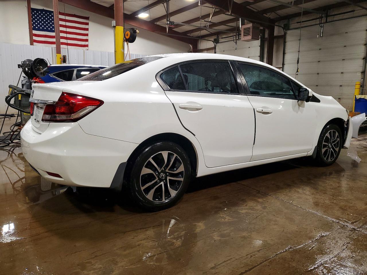 2015 Honda Civic Ex White vin: 19XFB2F89FE226275