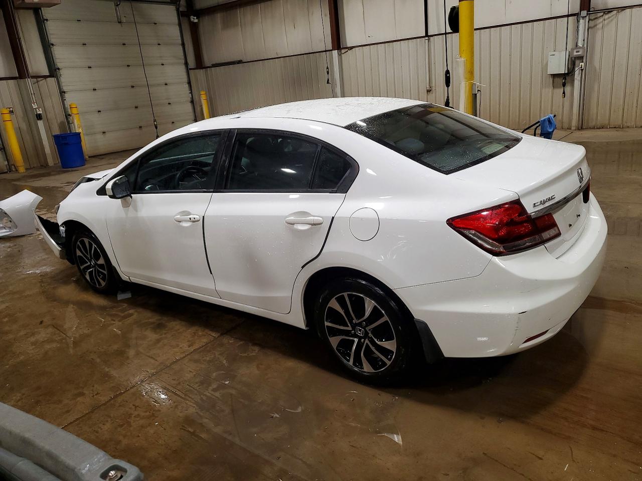 2015 Honda Civic Ex White vin: 19XFB2F89FE226275