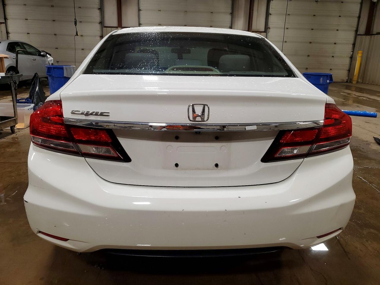 2015 Honda Civic Ex White vin: 19XFB2F89FE226275