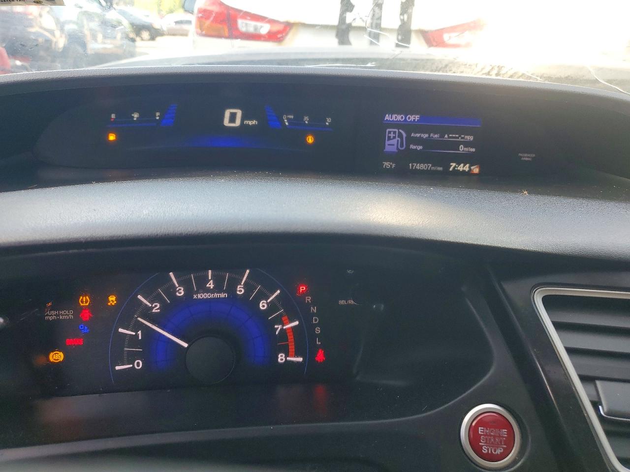2015 Honda Civic Ex Синий vin: 19XFB2F89FE226633