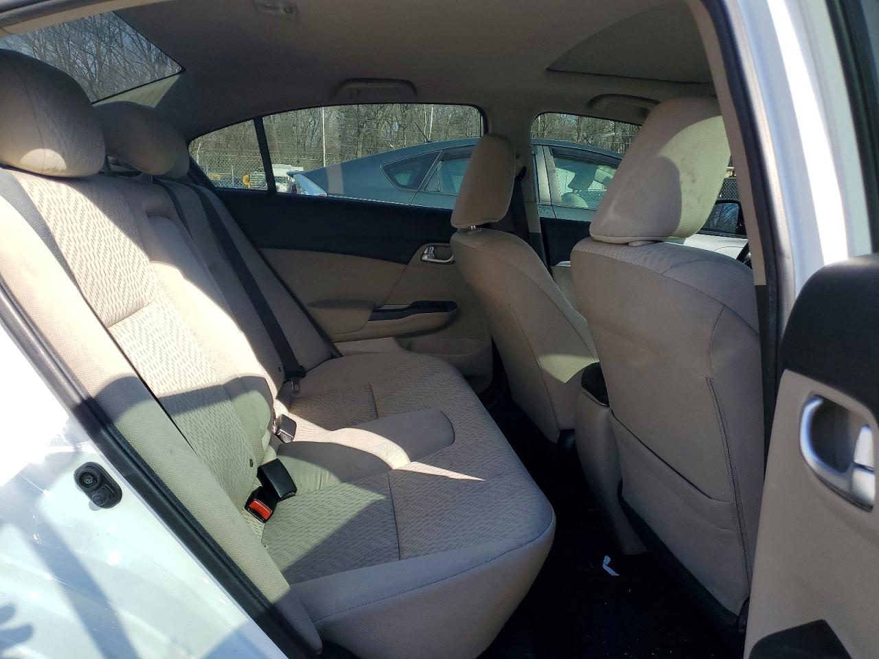 2015 Honda Civic Ex White vin: 19XFB2F89FE242170