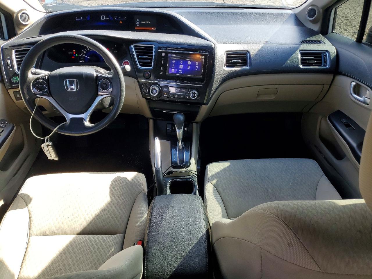2015 Honda Civic Ex White vin: 19XFB2F89FE242170