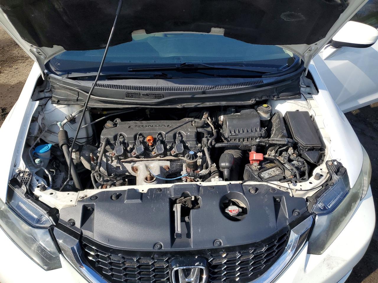 2015 Honda Civic Ex White vin: 19XFB2F89FE242170
