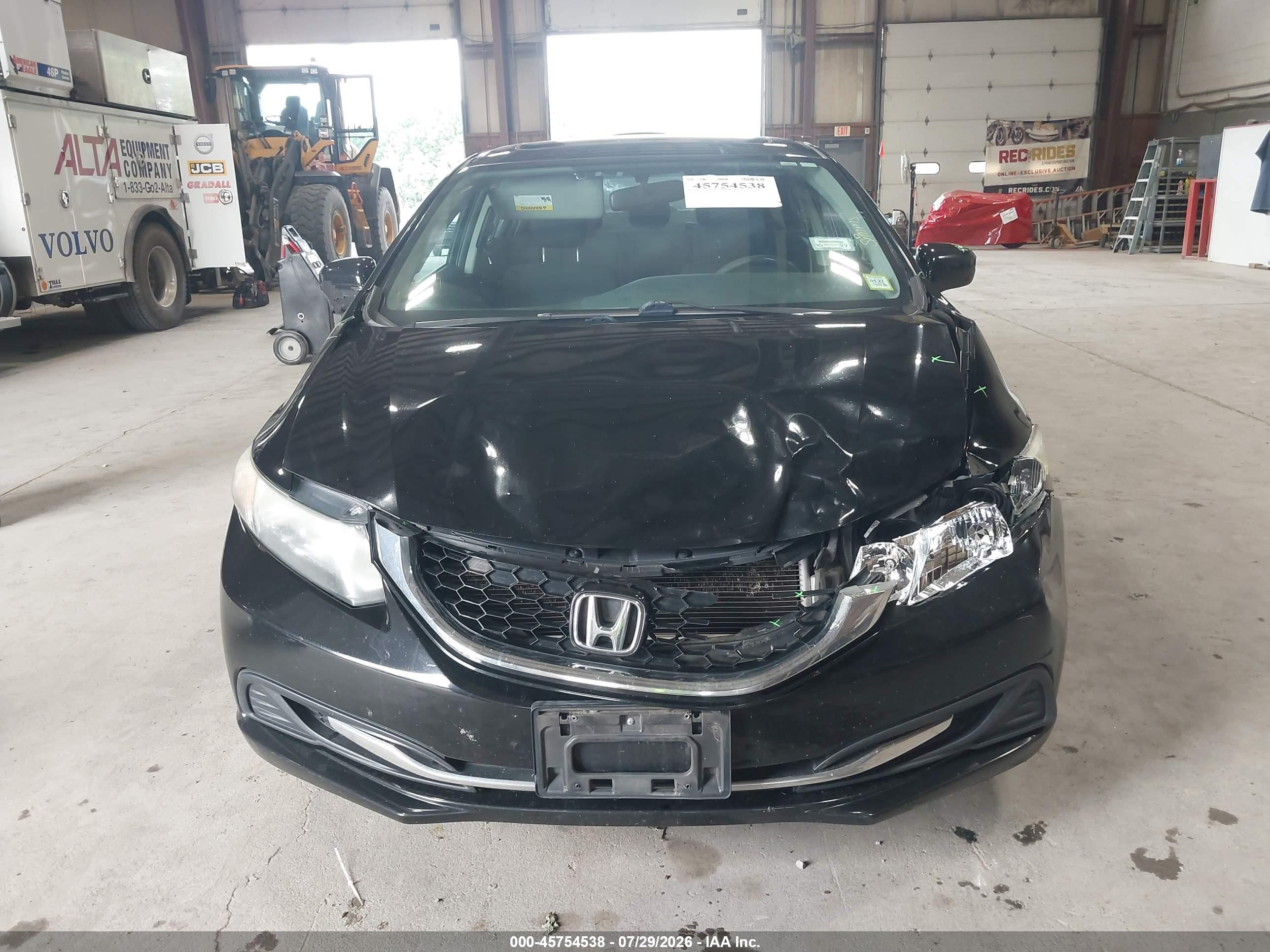 2015 Honda Civic Ex Black vin: 19XFB2F89FE243951