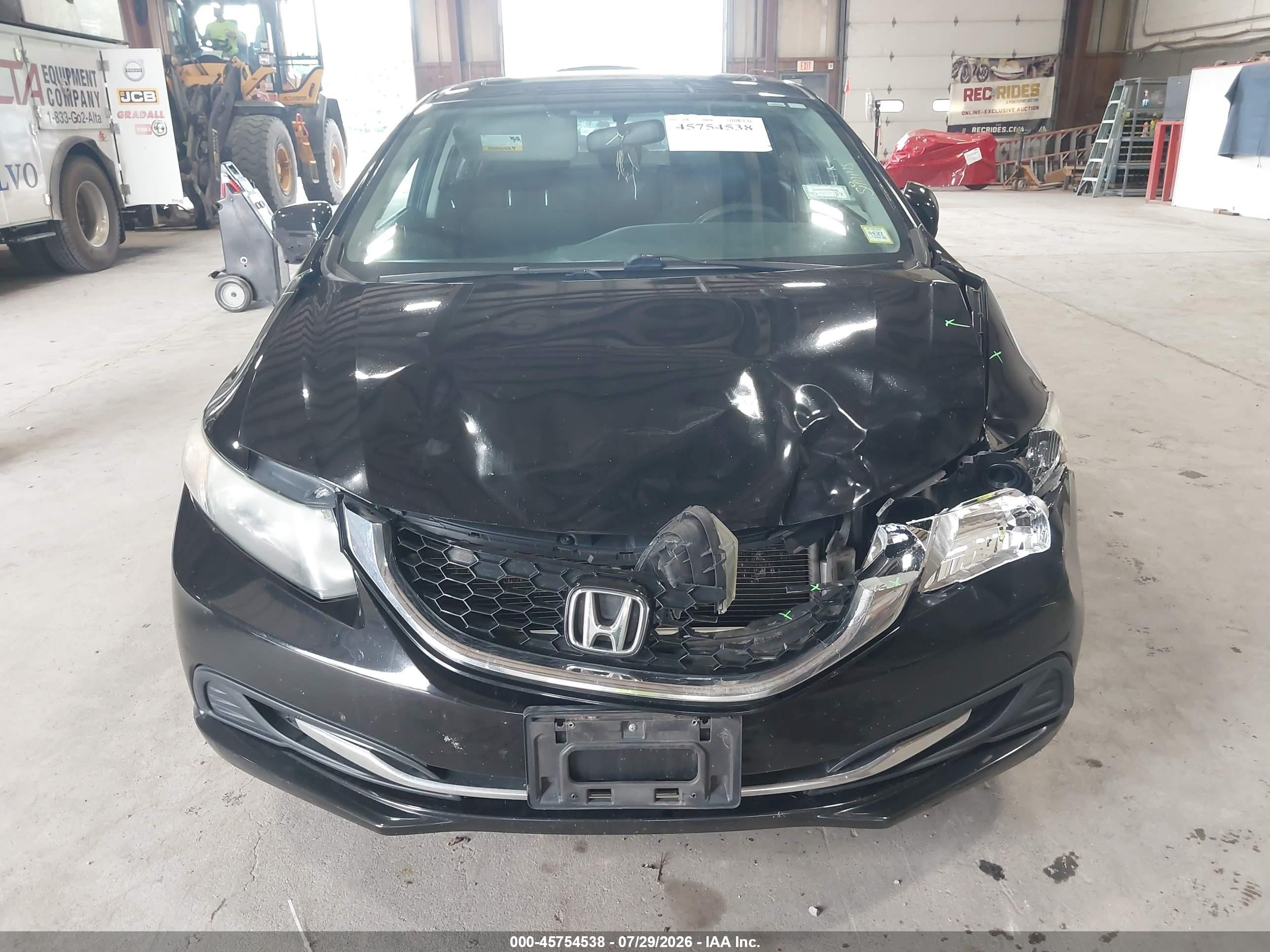 2015 Honda Civic Ex Black vin: 19XFB2F89FE243951