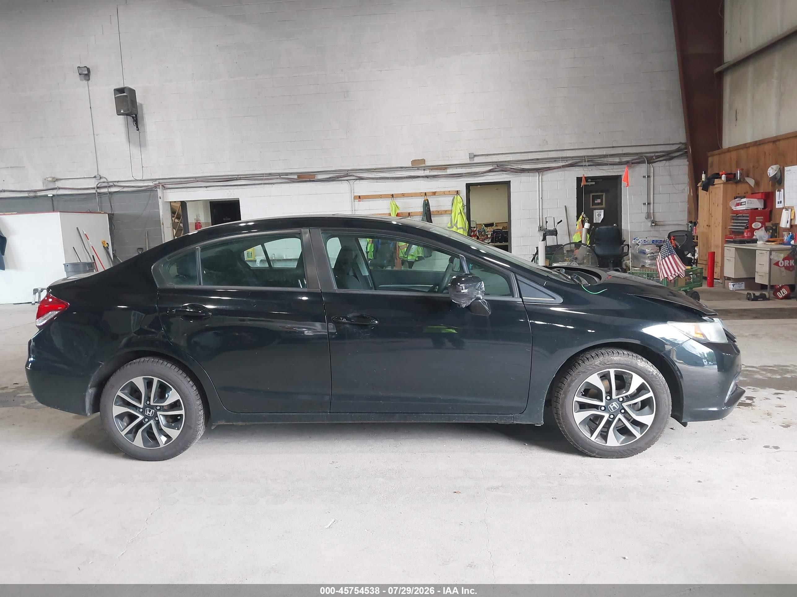 2015 Honda Civic Ex Black vin: 19XFB2F89FE243951