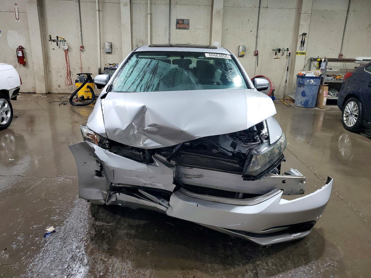 2015 Honda Civic Ex Silver vin: 19XFB2F89FE255078