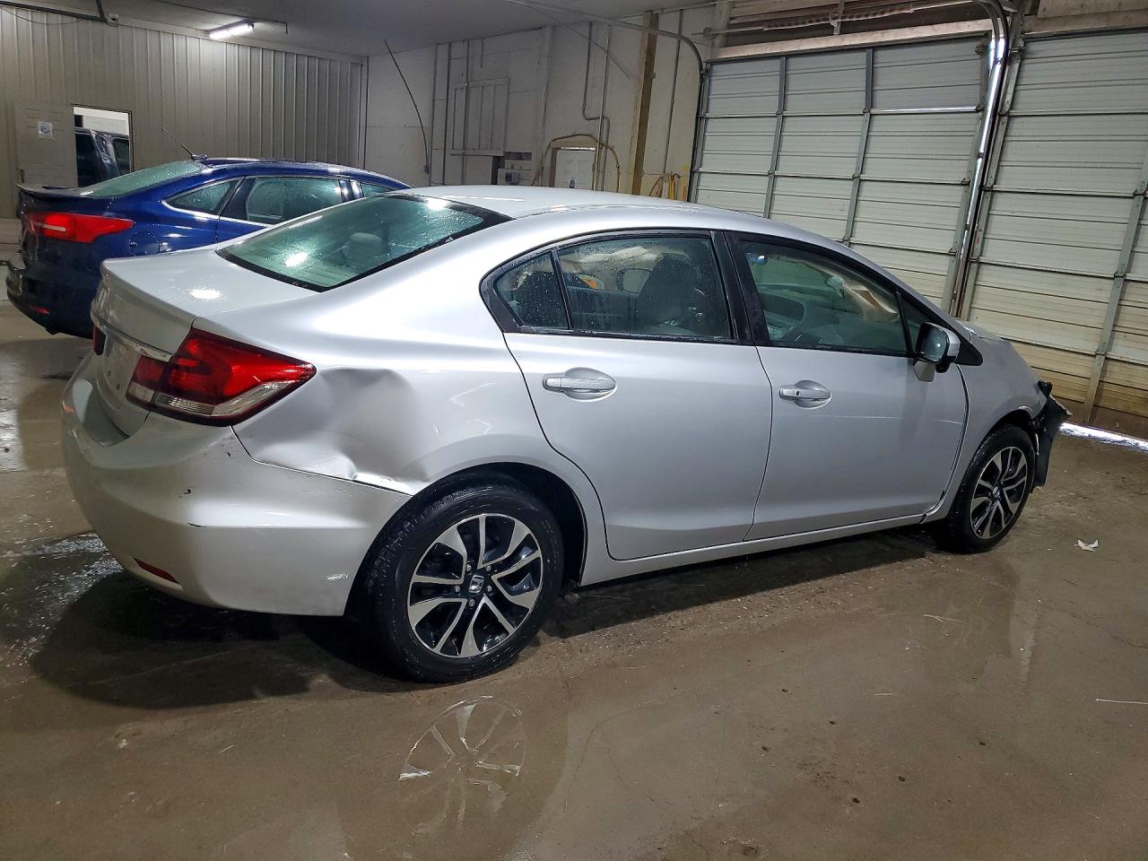 2015 Honda Civic Ex Silver vin: 19XFB2F89FE255078