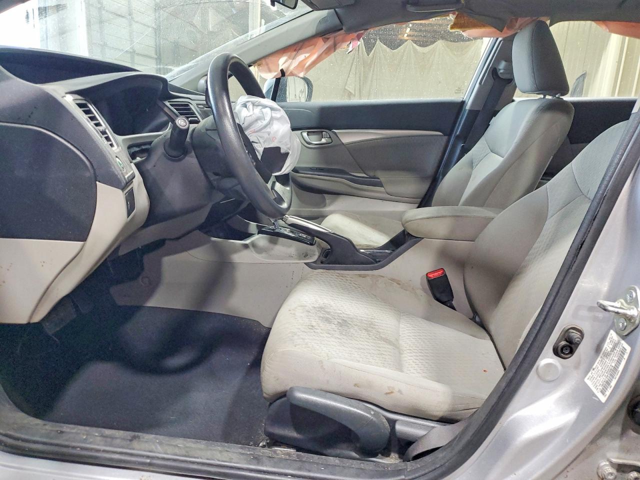 2015 Honda Civic Ex Silver vin: 19XFB2F89FE255078