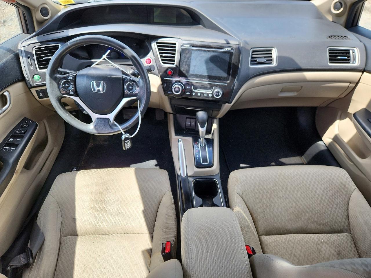 2015 Honda Civic Ex Gray vin: 19XFB2F89FE263374