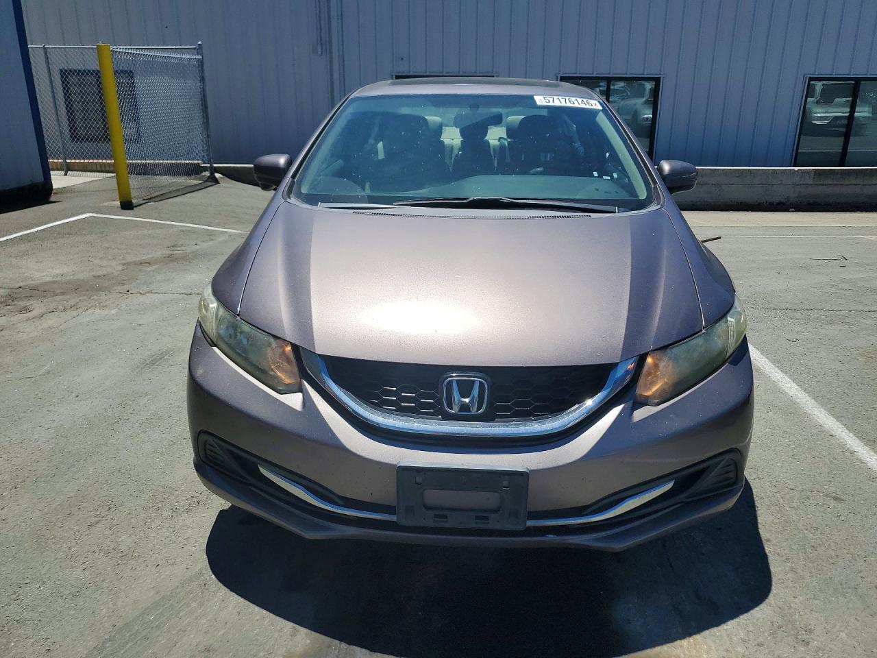 2015 Honda Civic Ex Gray vin: 19XFB2F89FE275671