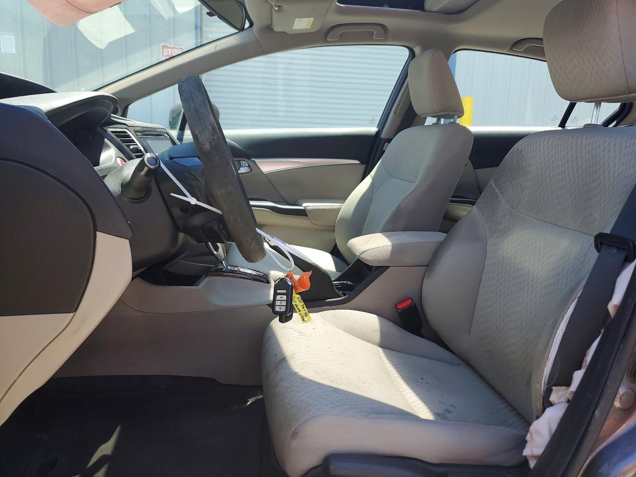 2015 Honda Civic Ex Gray vin: 19XFB2F89FE275671