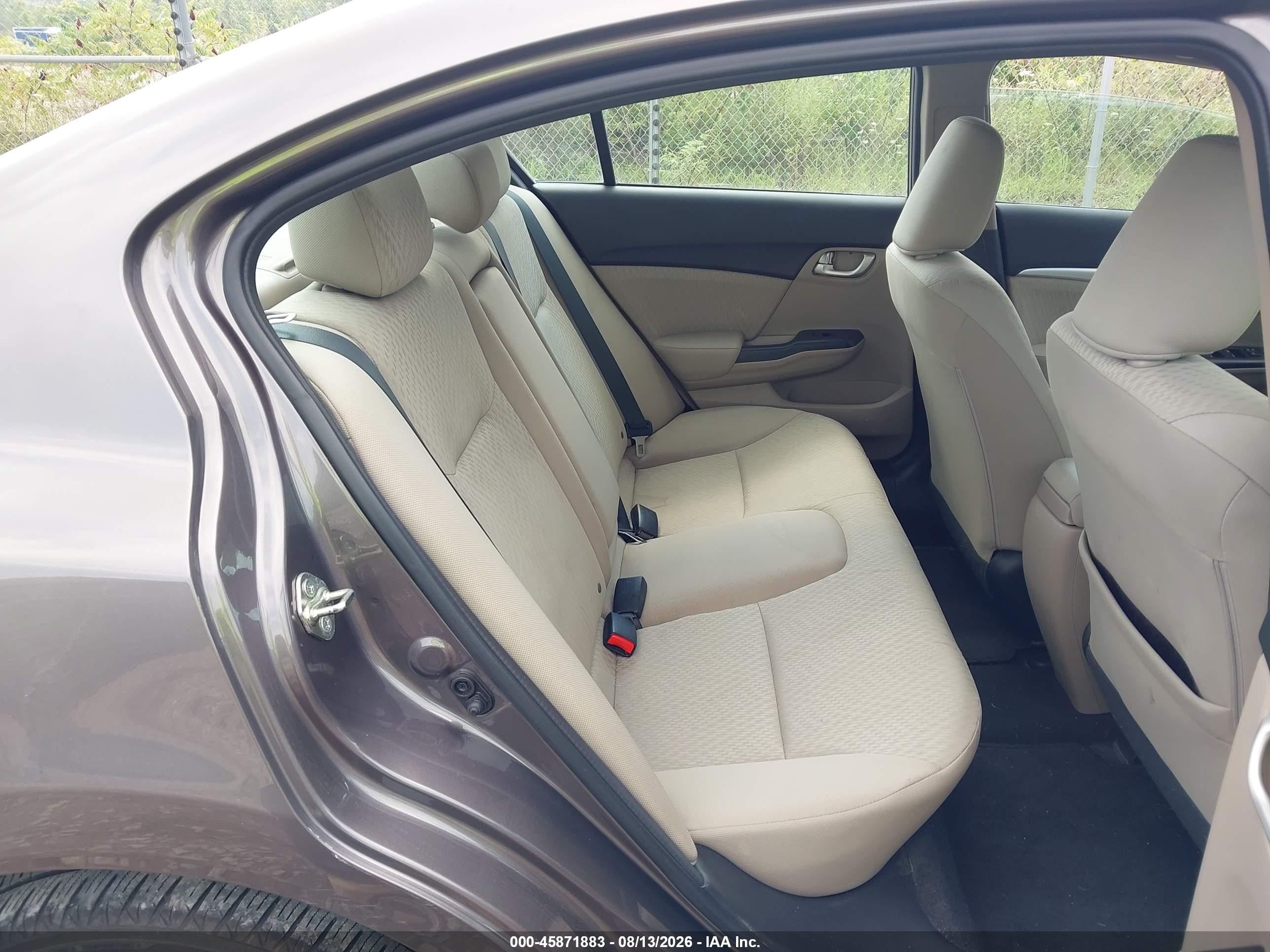 2015 Honda Civic Ex Brown vin: 19XFB2F89FE280966