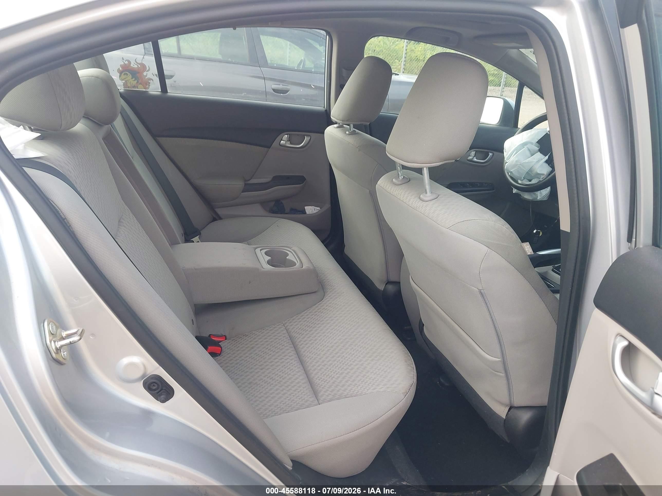 2015 Honda Civic Ex Серебряный vin: 19XFB2F89FE293393