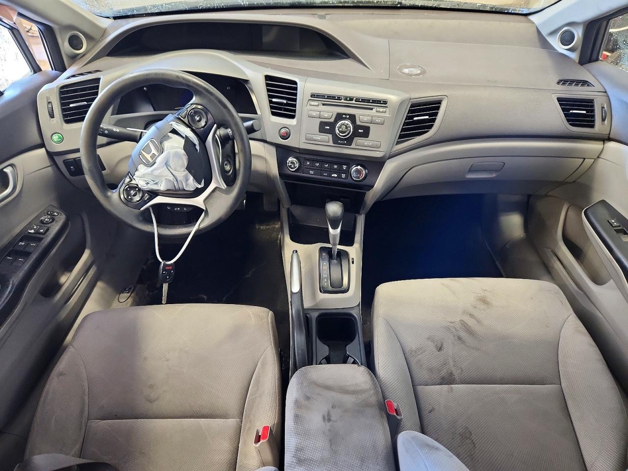 2012 Honda Civic Ex Gray vin: 19XFB2F8XCE001794