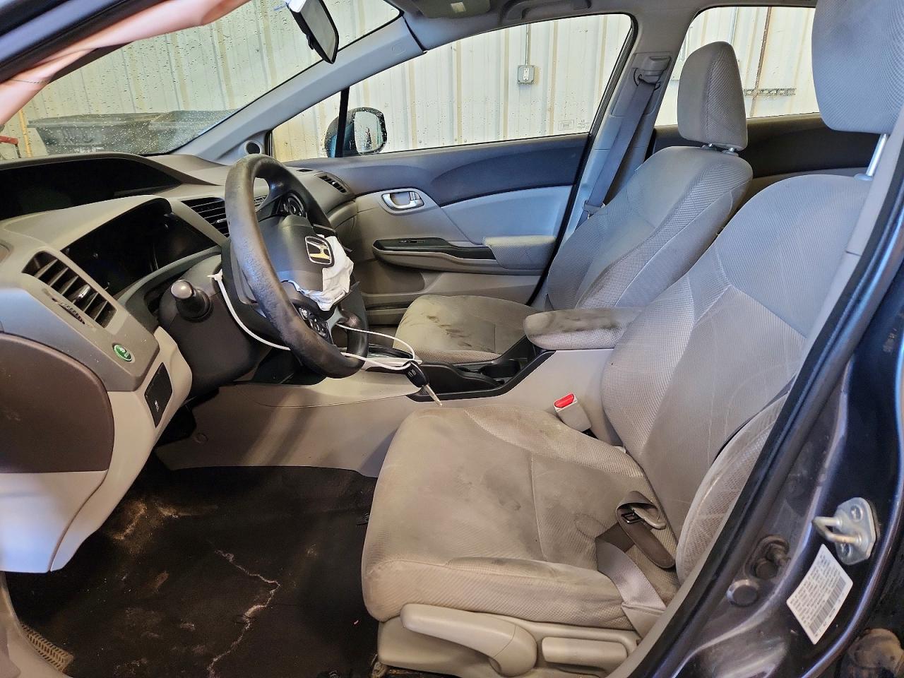 2012 Honda Civic Ex Gray vin: 19XFB2F8XCE001794
