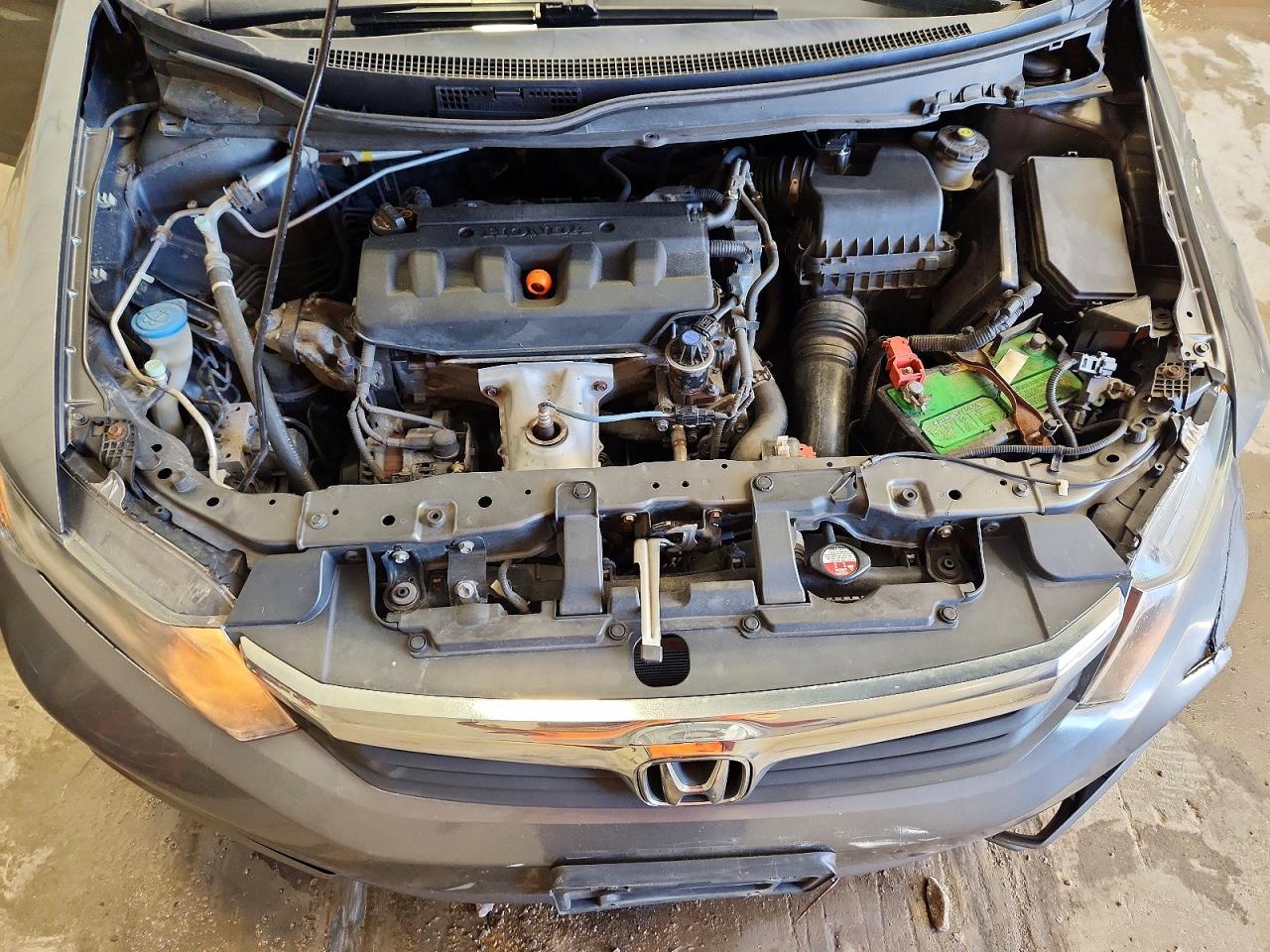 2012 Honda Civic Ex Gray vin: 19XFB2F8XCE001794
