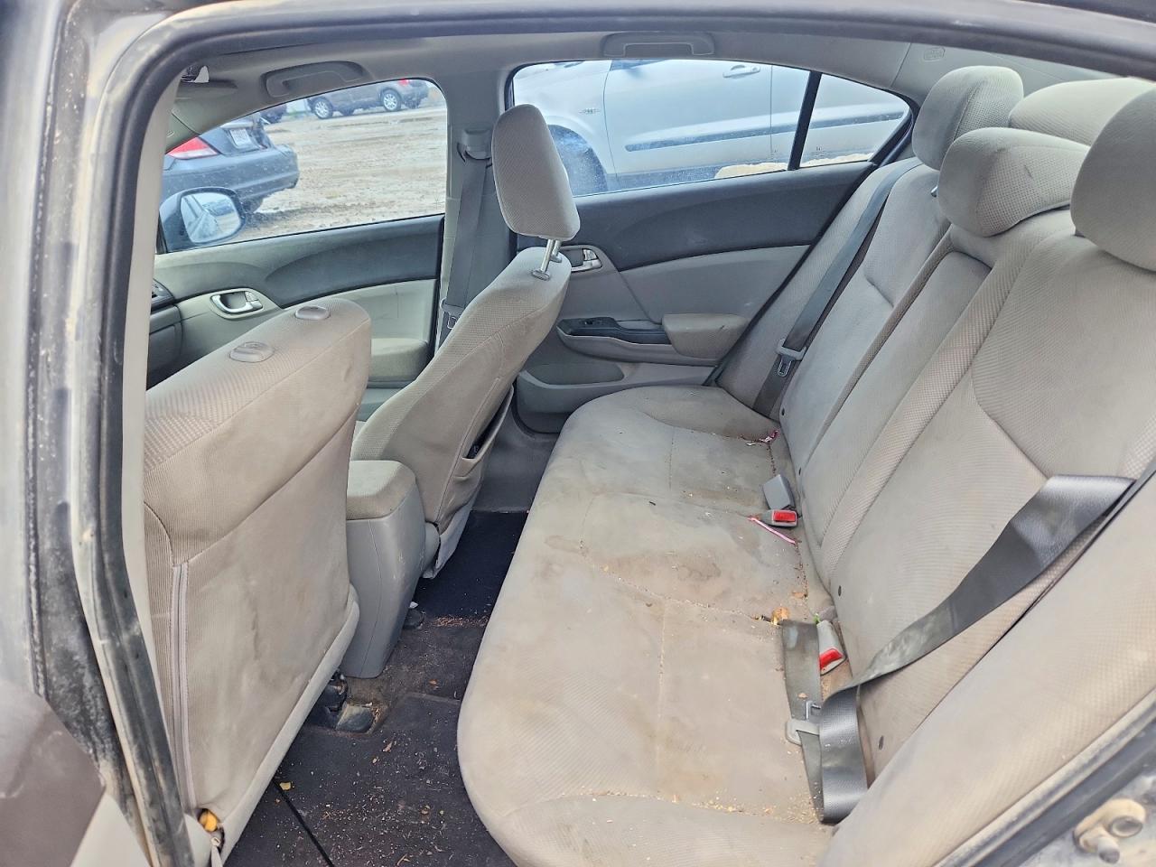 2012 Honda Civic Ex Charcoal vin: 19XFB2F8XCE019390