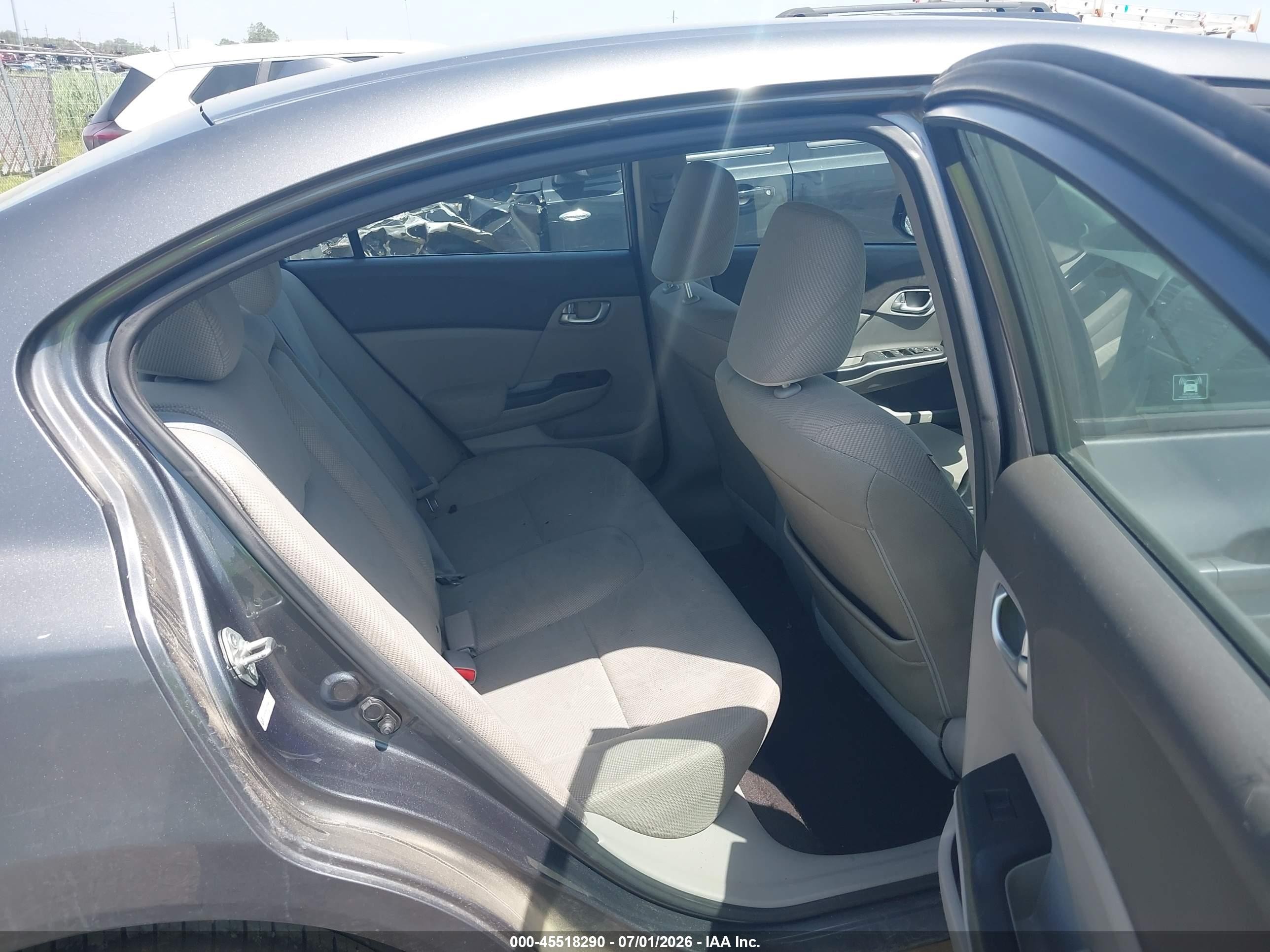 2012 Honda Civic Ex Gray vin: 19XFB2F8XCE033466