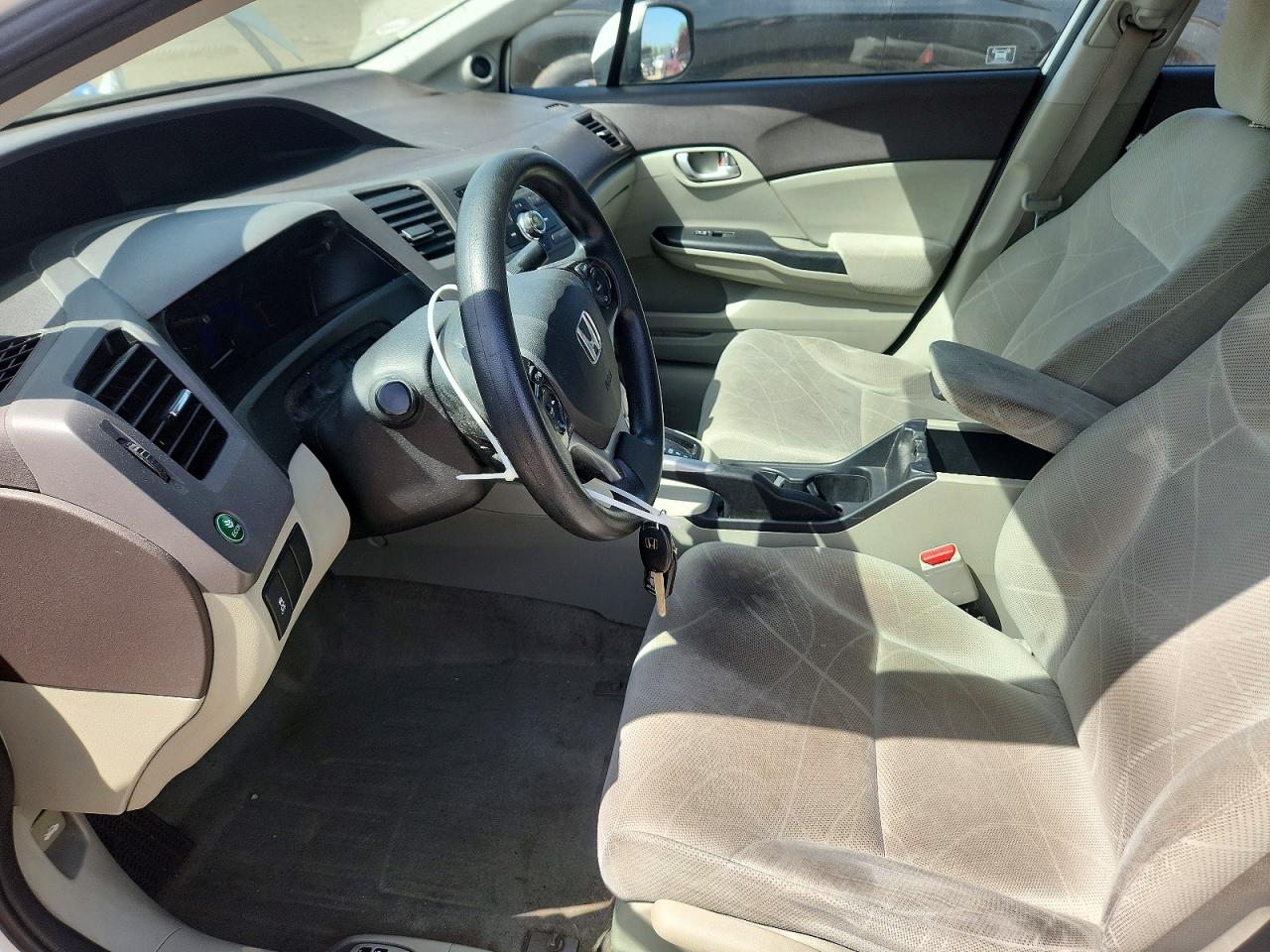 2012 Honda Civic Ex White vin: 19XFB2F8XCE057055