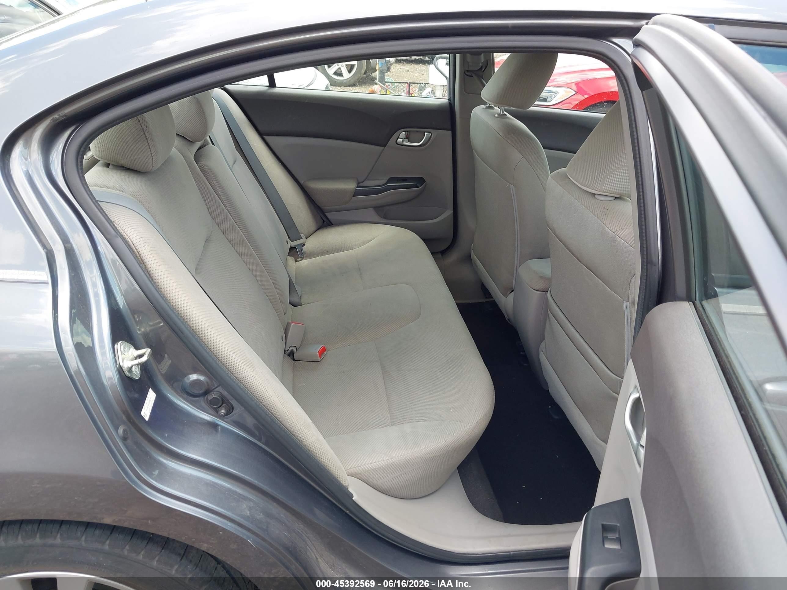 2012 Honda Civic Ex Gray vin: 19XFB2F8XCE089794