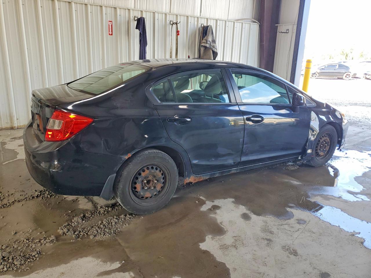 2012 Honda Civic Ex Black vin: 19XFB2F8XCE365116