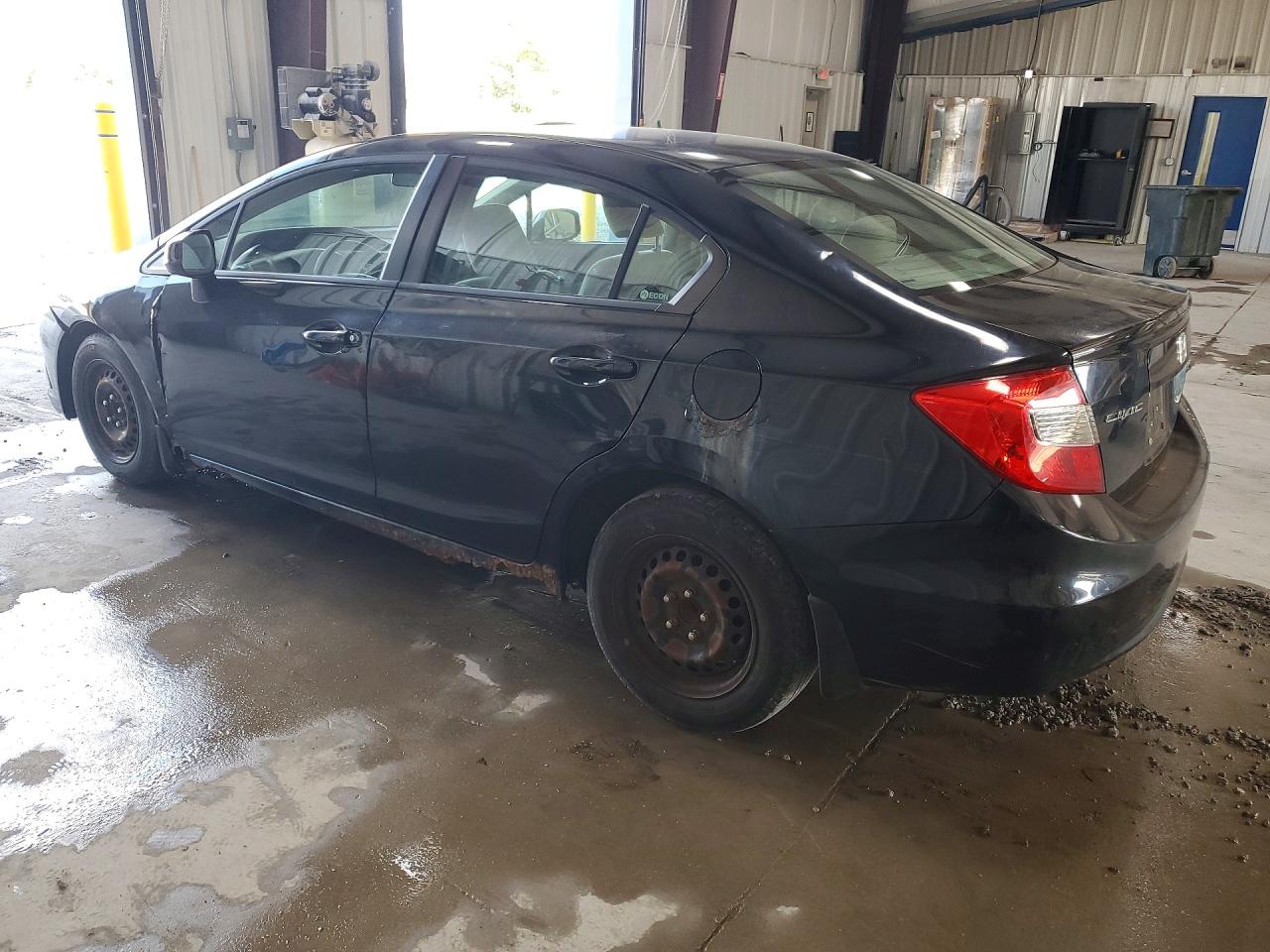 2012 Honda Civic Ex Black vin: 19XFB2F8XCE365116