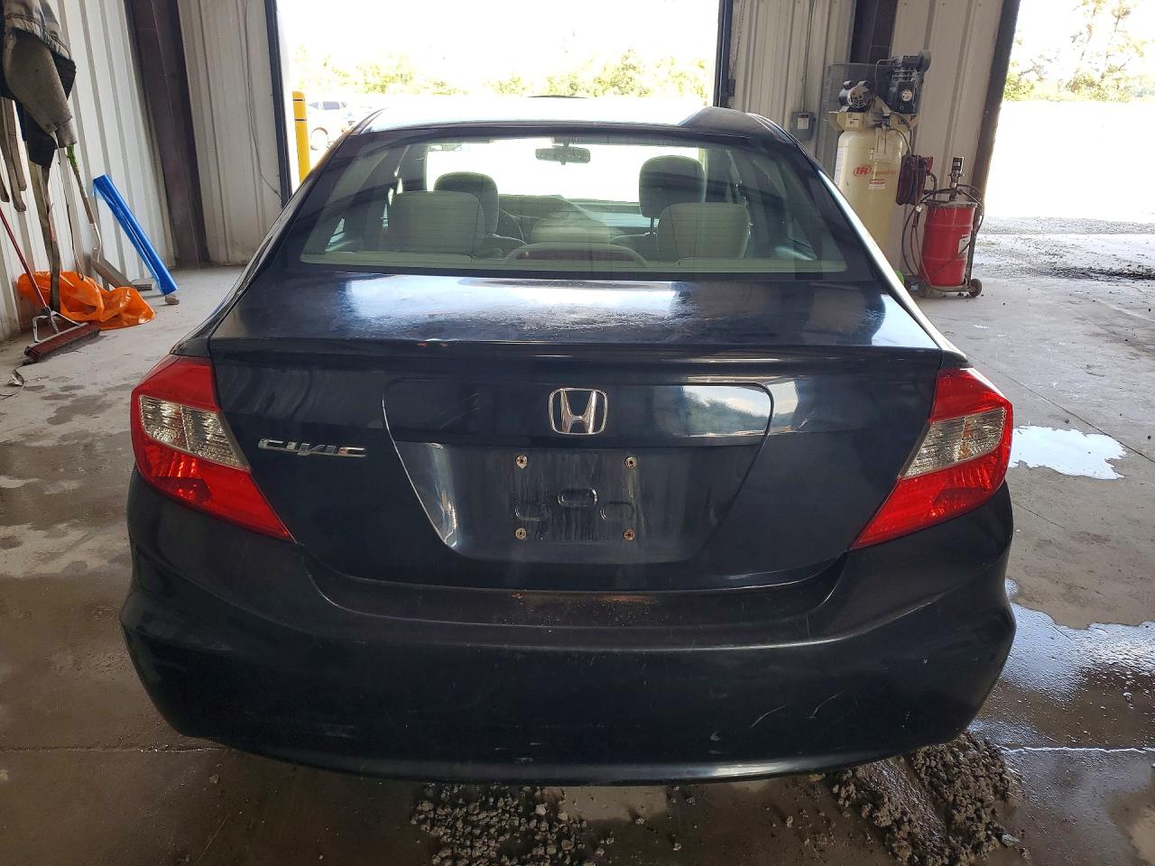 2012 Honda Civic Ex Black vin: 19XFB2F8XCE365116
