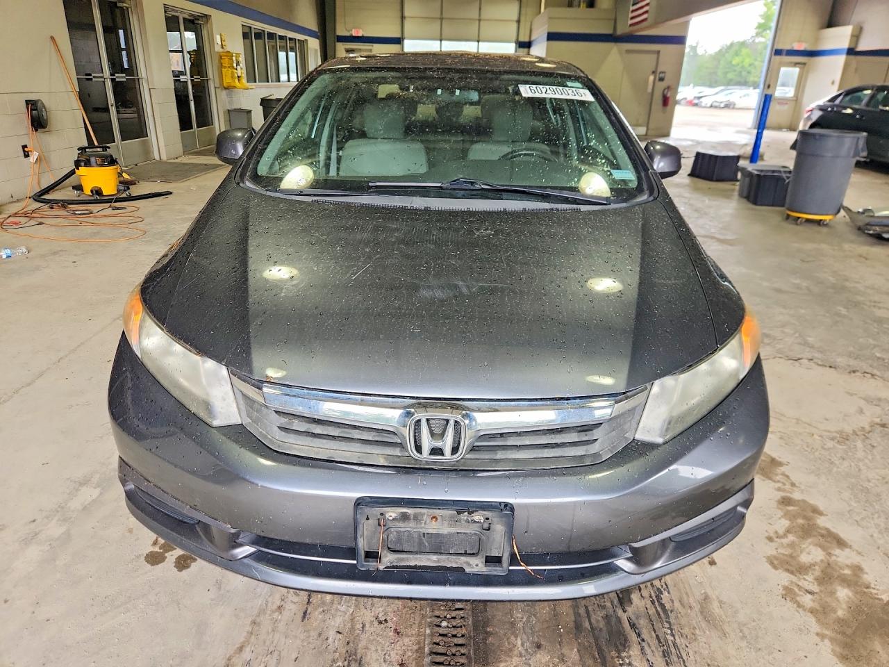 2012 Honda Civic Ex Gray vin: 19XFB2F8XCE382045