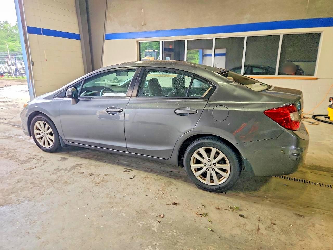 2012 Honda Civic Ex Gray vin: 19XFB2F8XCE382045