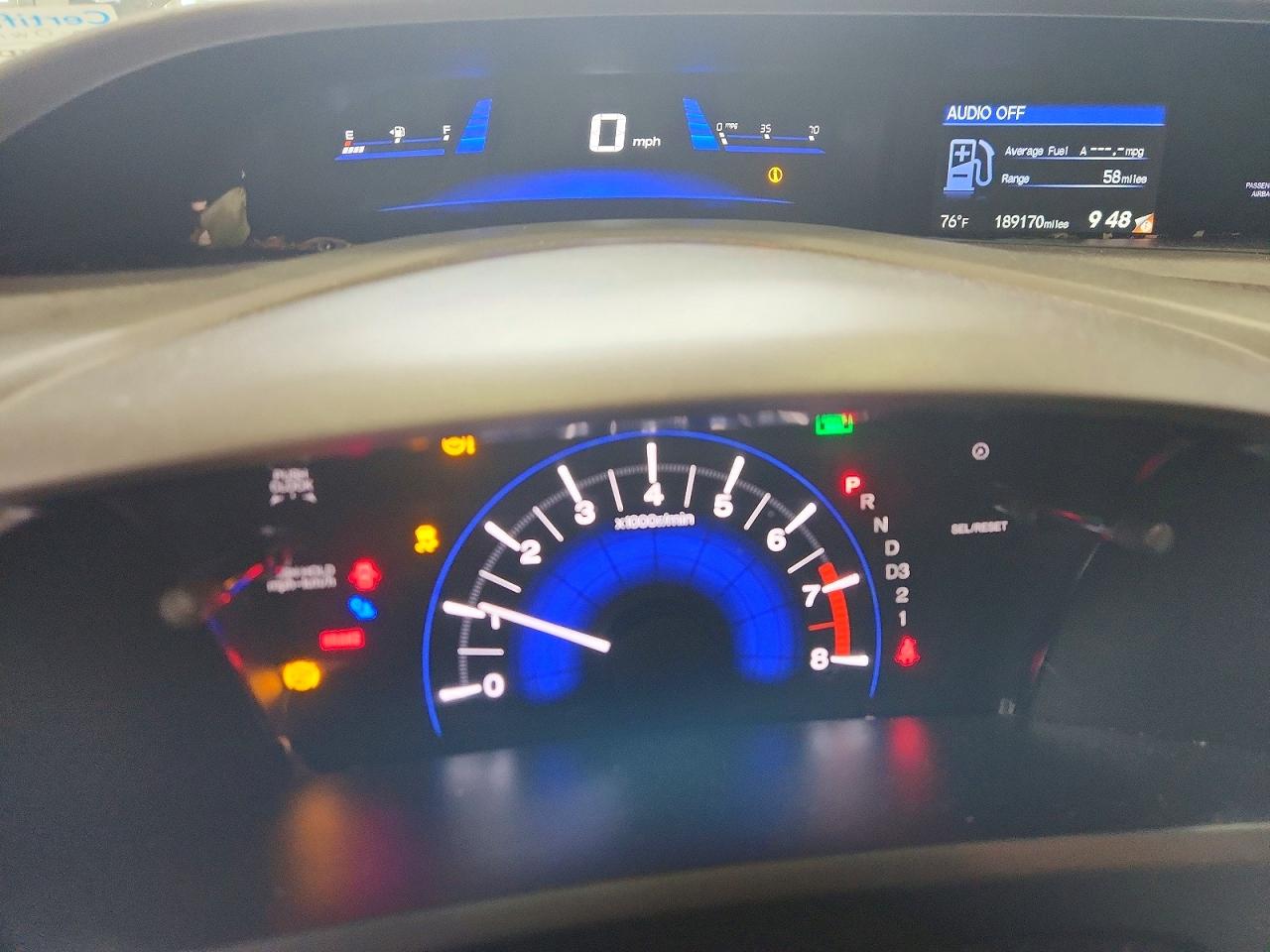2012 Honda Civic Ex Gray vin: 19XFB2F8XCE382045