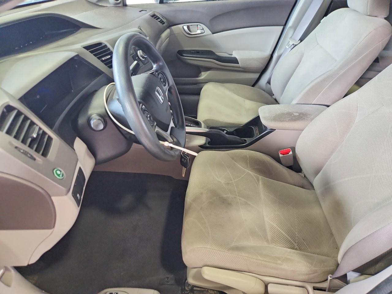 2012 Honda Civic Ex Gray vin: 19XFB2F8XCE382045