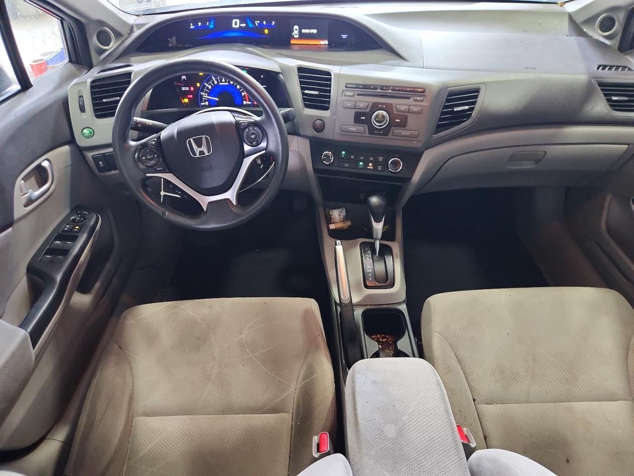 2012 Honda Civic Ex Gray vin: 19XFB2F8XCE382045