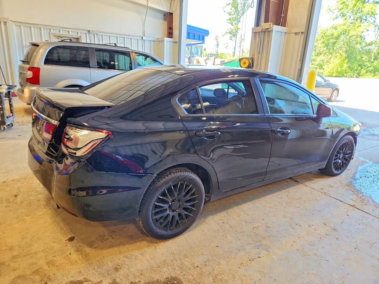 2013 Honda Civic Ex Black vin: 19XFB2F8XDE029922