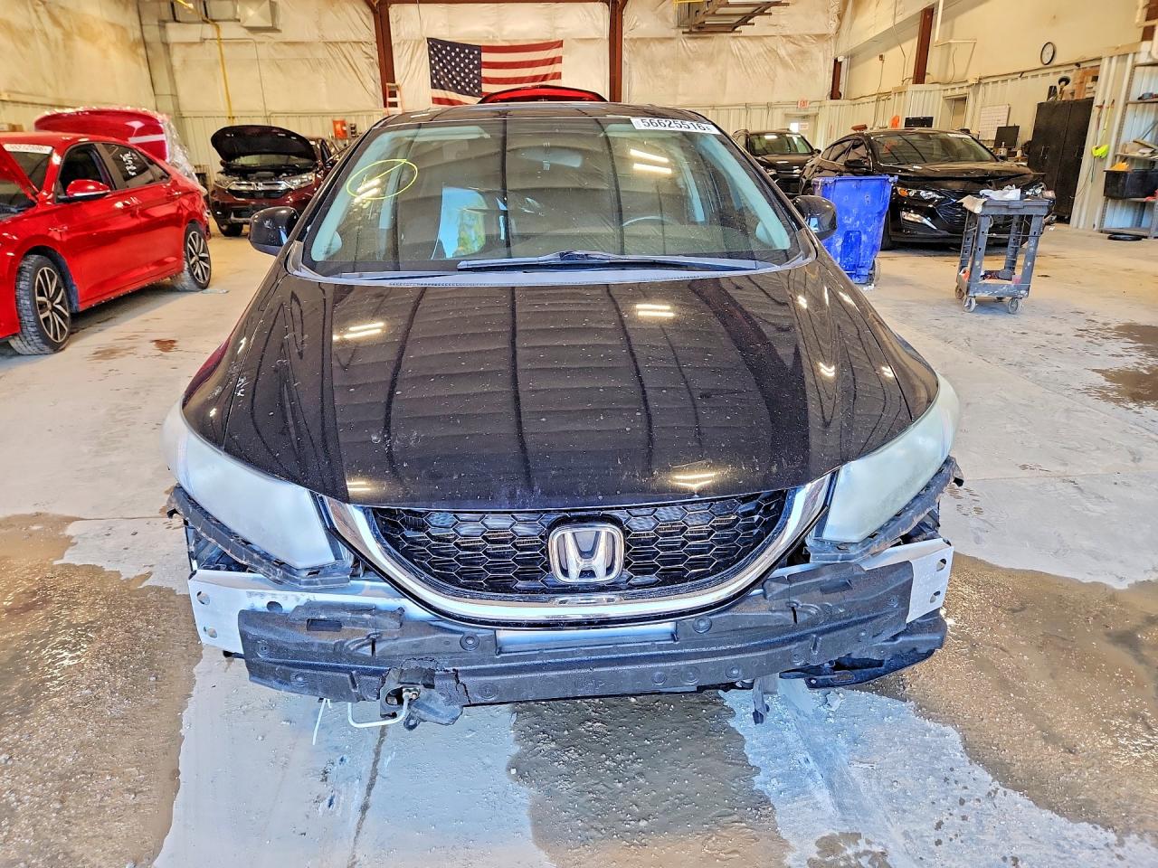 2013 Honda Civic Ex Black vin: 19XFB2F8XDE029922