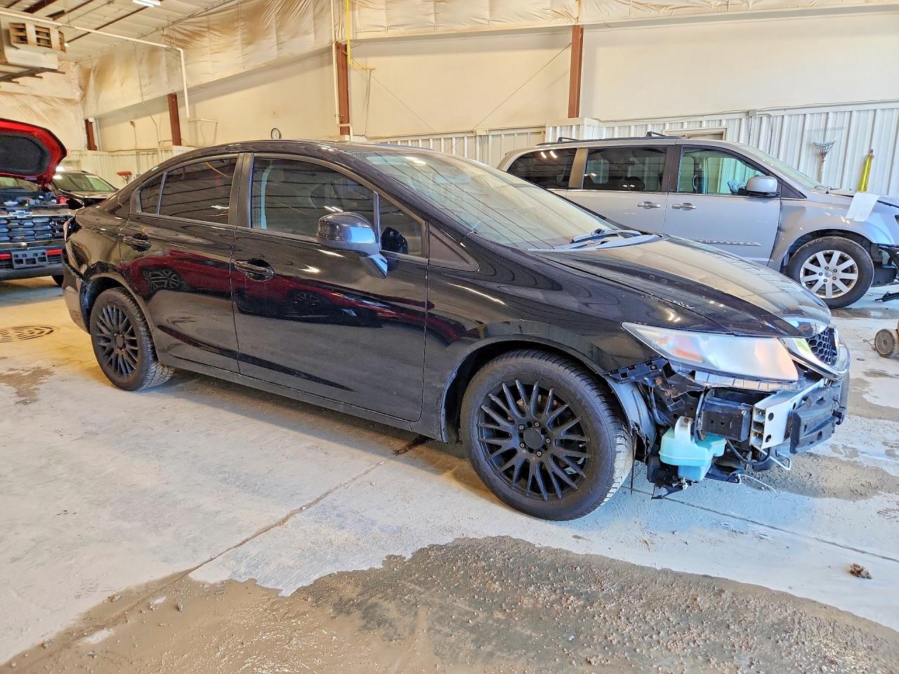 2013 Honda Civic Ex Black vin: 19XFB2F8XDE029922