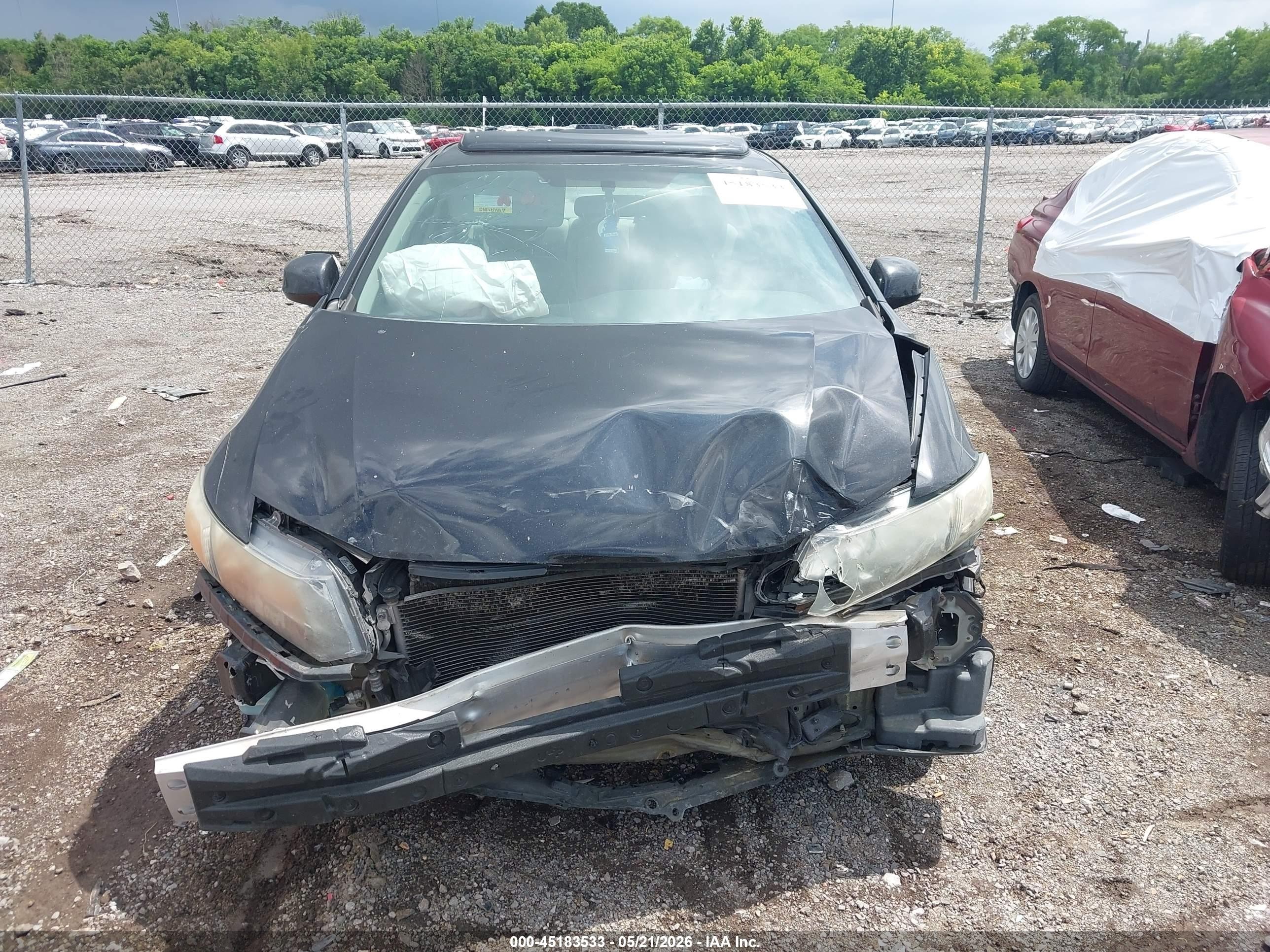 2013 Honda Civic Ex Черный vin: 19XFB2F8XDE045098