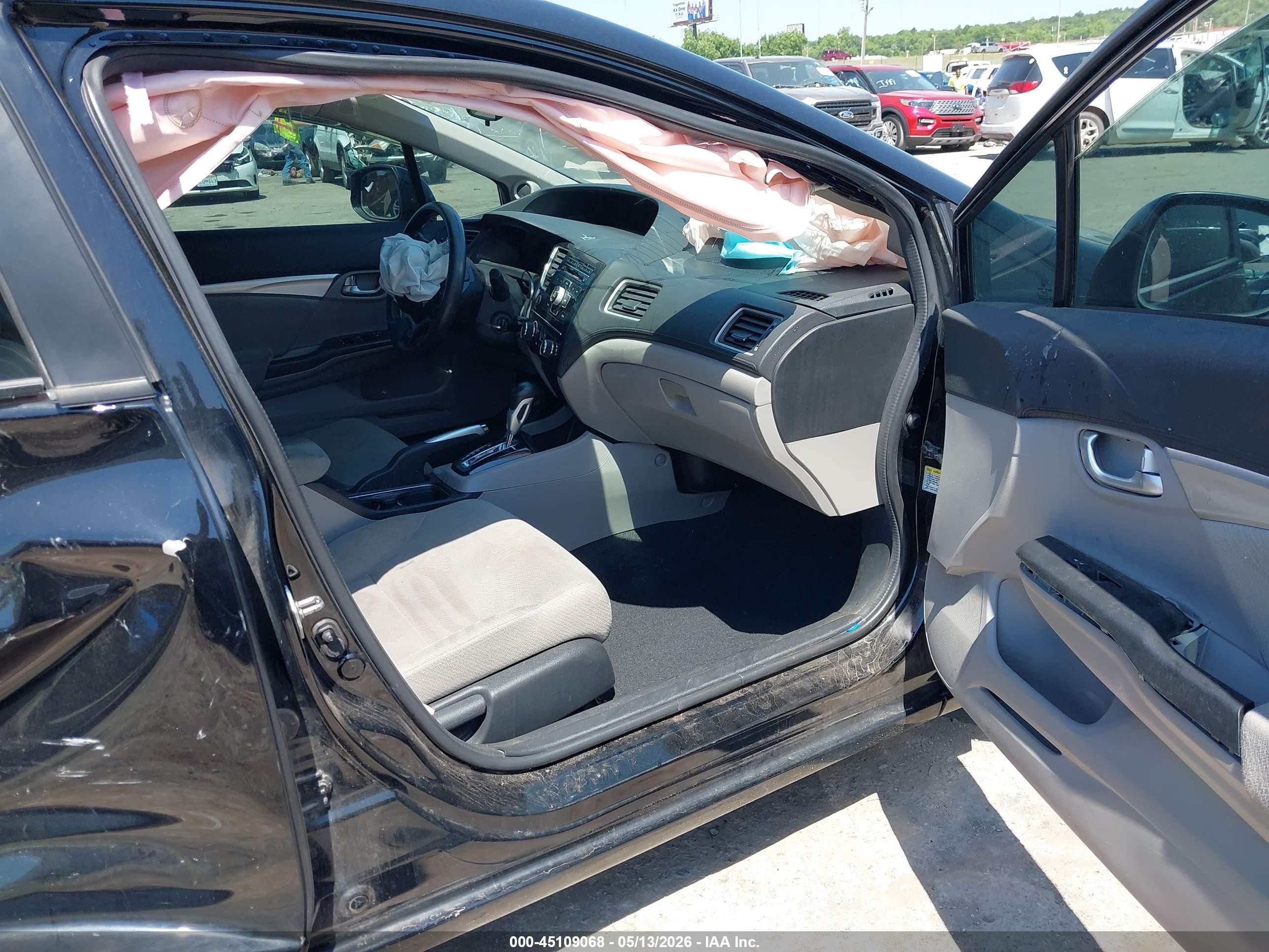 2013 Honda Civic Ex Black vin: 19XFB2F8XDE062273