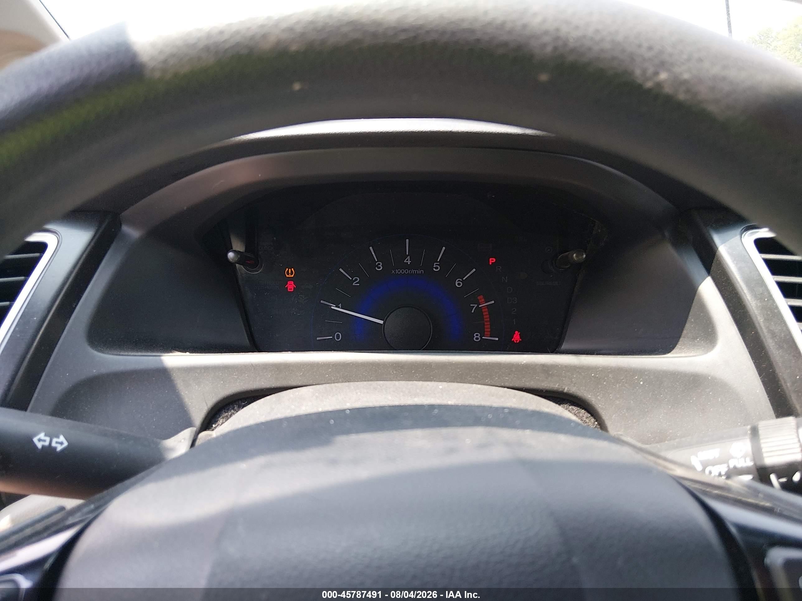 2013 Honda Civic Ex Красный vin: 19XFB2F8XDE062550
